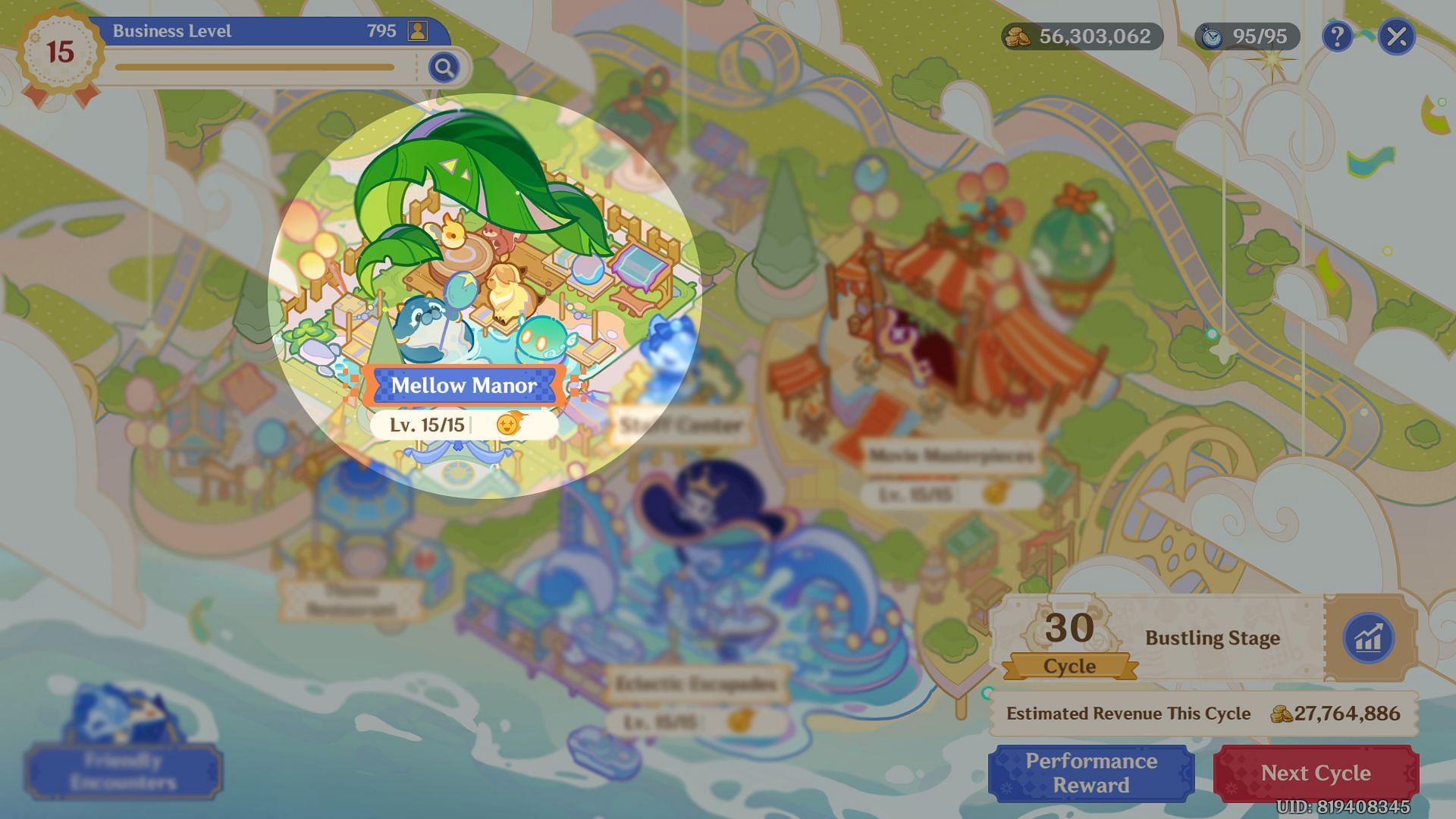 Mellow Manor is an attraction that houses various animal species (Image via Sportskeeda Gaming || HoYoverse)